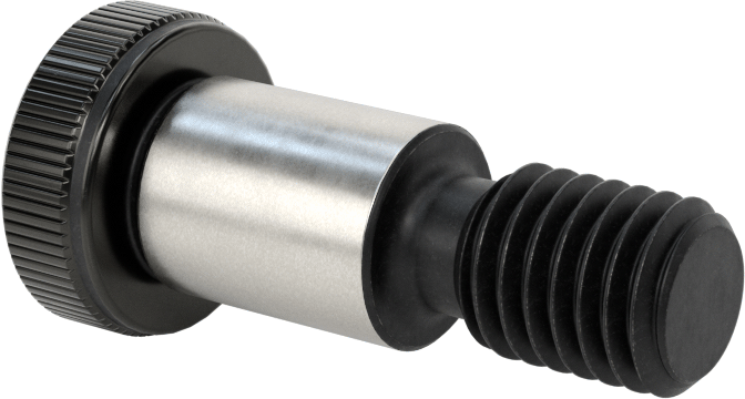 Düşük Profilli Omuzlu Vida, 12 mm Omuz Çapı, 16 mm Omuz Uzunluğu, M10 x 1,5 mm Diş