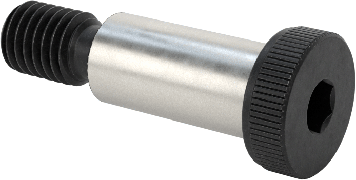 Düşük Profilli Omuzlu Vida, 12 mm Omuz Çapı, 25 mm Omuz Uzunluğu, M10 x 1,5 mm Diş
