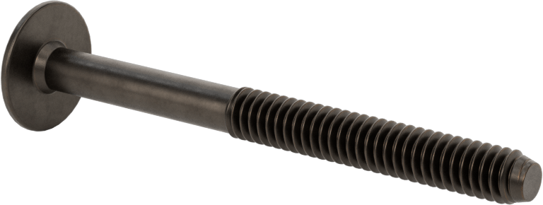 Ahşap için Bağlama Vidaları, Bronz, 1/4"-20, 1,575 inç Diş Uzunluğu, 2,756 inç Uzunluk, 0,669 inç Başlık