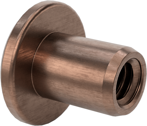 Bronz Kaplamalı Çelik Varil Bağlama, 1/4"-20, 0,472 inç Uzunluk