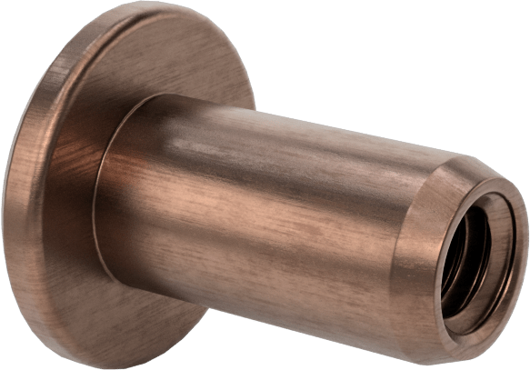 Bronz Kaplamalı Çelik Varil Bağlama, 1/4"-20, 0,669" Uzunluk