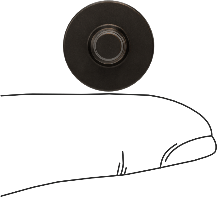 Ahşap için Bağlama Vidaları, Bronz Kaplama, 1/4“-20, 0,472” Diş Uzunluğu, 0,472“ Uzunluk, 0,669” Baş