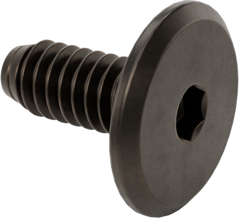 Ahşap için Bağlama Vidaları, Bronz Kaplama, 1/4“-20, 0,591” Diş Uzunluğu, 0,591“ Uzunluk, 0,669” Baş