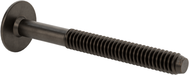 Ahşap için Bağlama Vidaları, Bronz, 1/4"-20, 1,575 inç Diş Uzunluğu, 2,359“ Uzunluk, 0,669” Baş
