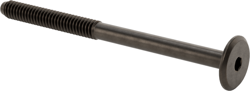 Ahşap için Bağlama Vidaları, Bronz, 1/4"-20, 1,575 inç Diş Uzunluğu, 3,547“ Uzunluk, 0,669” Baş