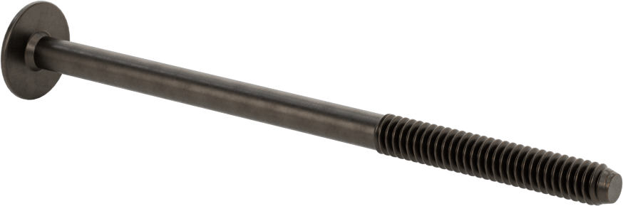 Ahşap için Bağlama Vidaları, Bronz, 1/4"-20, 1,575 inç Diş Uzunluğu, 4,328 inç Uzunluk, 0,669 inç Baş