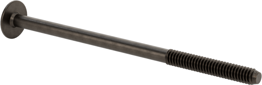 Ahşap için Bağlama Vidaları, Bronz, 1/4"-20, 1,575 inç Diş Uzunluğu, 4,724 inç Uzunluk, 0,669 inç Başlık