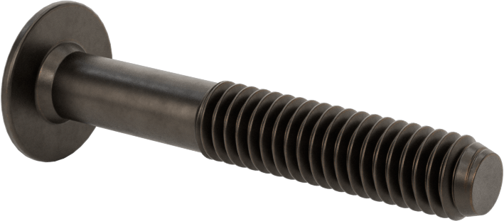 Ahşap için Bağlama Vidaları, Bronz, 5/16"-18, 1,181" Diş Uzunluğu, 1,969 inç Uzunluk, 0,669 inç Baş