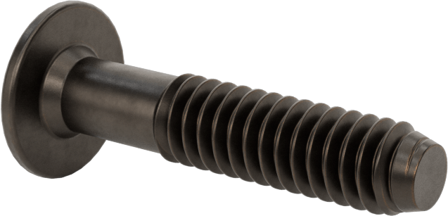 Ahşap için Bağlama Vidaları, Bronz Kaplama, 1/4“-20, 0,787” Diş Uzunluğu, 1,181“ Uzunluk, 0,519” Baş