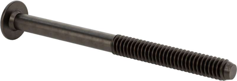 Ahşap için Bağlama Vidaları, Bronz Kaplama, 1/4"-20, 1,575 inç Diş Uzunluğu, 3,15“ Uzunluk, 0,519” Baş