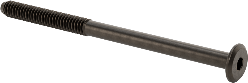 Ahşap için Bağlama Vidaları, Bronz, 1/4"-20, 1,575 inç Diş Uzunluğu, 3,937 inç Uzunluk, 0,519 inç Başlık