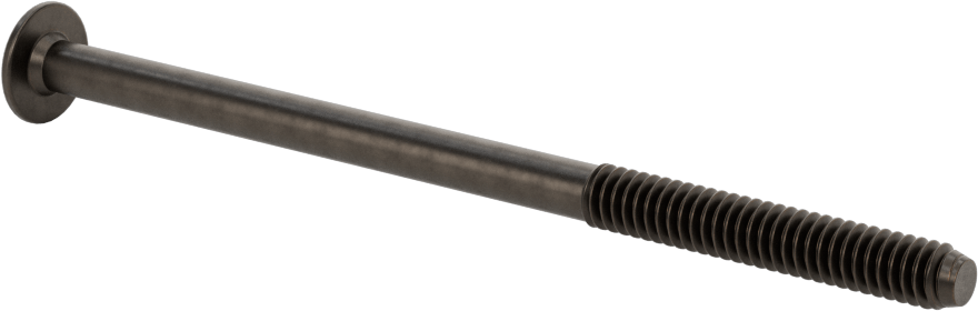 Ahşap için Bağlama Vidaları, Bronz, 1/4"-20, 1,575 inç Diş Uzunluğu, 4,328“ Uzunluk, 0,519” Başlık