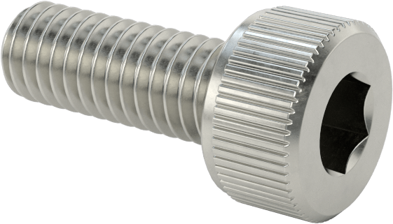 Temizlenmiş ve Torbalı 18-8 Paslanmaz Çelik Havalandırmalı Soket Başlı Vida, Yüksek Vakum, M3 x 0,50 mm Dişli Boyutu, 8 mm Uzunluk