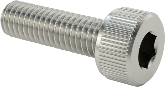 Temizlenmiş ve Torbalı 18-8 Paslanmaz Çelik Havalandırmalı Soket Başlı Vida, Yüksek Vakum, M3 x 0,50 mm Dişli Boyutu, 10 mm Uzunluk