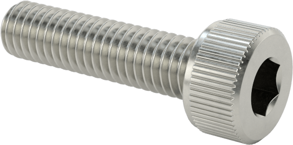 Temizlenmiş ve Torbalı 18-8 Paslanmaz Çelik Havalandırmalı Soket Başlı Vida, Yüksek Vakum, M3 x 0,50 mm Dişli Boyutu, 12 mm Uzunluk