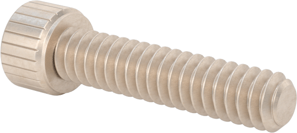 Temizlenmiş ve Torbalı 18-8 Paslanmaz Çelik Soket Başlı Vida, Yüksek Vakum için, 4-40 Diş Boyutu, 1/2" Uzunluk