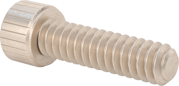 Temizlenmiş ve Torbalı 18-8 Paslanmaz Çelik Soket Başlı Vida, Yüksek Vakum için, 6-32 Diş Boyutu, 1/2" Uzunluk