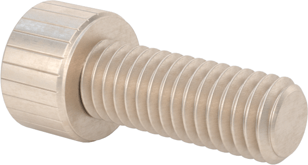Temizlenmiş ve Torbalı 18-8 Paslanmaz Çelik Soket Başlı Vida, Yüksek Vakum için, 10-32 Diş Boyutu, 1/2" Uzunluk