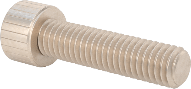 Temizlenmiş ve Torbalı 18-8 Paslanmaz Çelik Soket Başlı Vida, Yüksek Vakum için, 10-32 Diş Boyutu, 3/4" Uzunluk