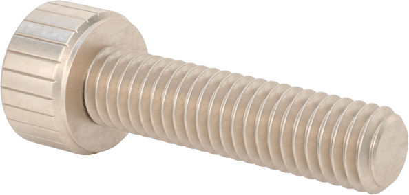 Temizlenmiş ve Torbalı 18-8 Paslanmaz Çelik Soket Başlı Vida, Yüksek Vakum için, M3 x 0,5 mm Diş Boyutu, 12 mm Uzunluk