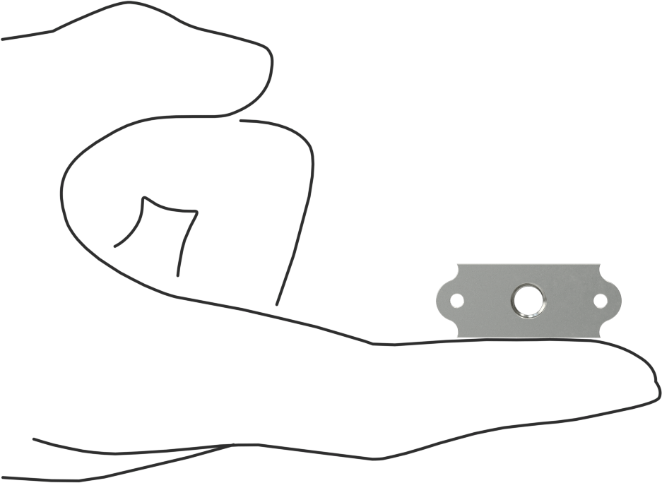 Perçin Montaj Somunu, Karbon Çelik, 1/4"-28 Diş Boyutu, MS21059-4