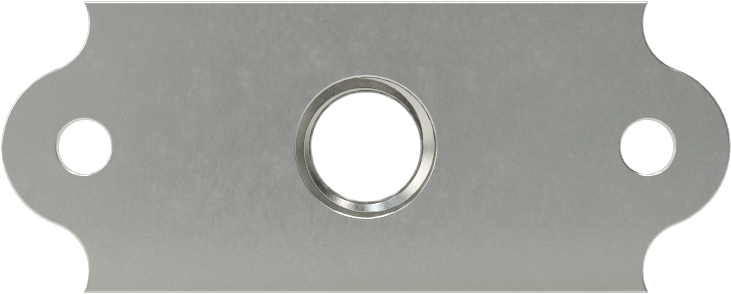 Perçin Montaj Somunu, Karbon Çelik, 1/4"-28 Diş Boyutu, MS21059-4