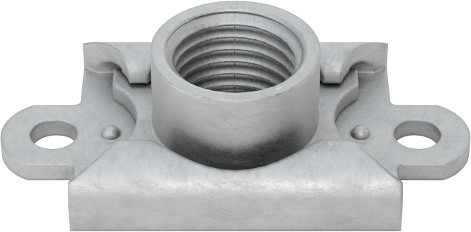 Perçin Montaj Somunu, A286 Paslanmaz Çelik, 3/8"-24 Diş Boyutu, MS21060L6