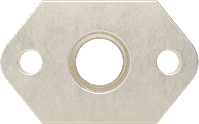 Perçin Montaj Somunu, A286 Paslanmaz Çelik, 1/4"-28 Diş Boyutu, MS21076L4N