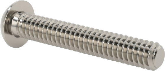 Düğme Başlı Torx Vidaları, 18-8 Paslanmaz Çelik, 0-80 Diş, 3/8" Uzunluk