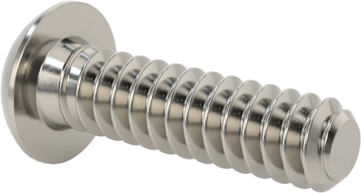 Düğme Başlı Torx Vidaları, Paslanmaz Çelik, 000-120 Diş Boyutu, 1/8" Uzunluk
