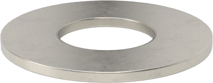 Yüksek Korozyon Dirençli 316 Paslanmaz Çelik Şimler, 3/32" ID x 13/64" OD, 0,01 inç Kalınlık