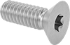 Çelik Torx Düz Başlı Vidalar