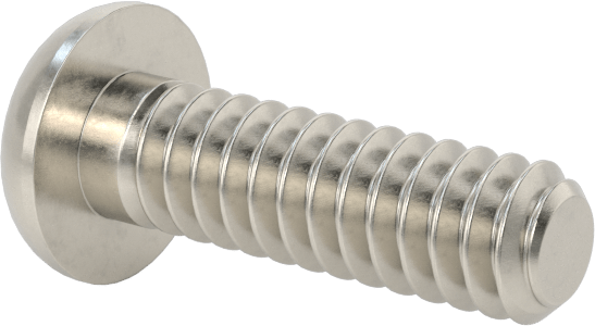 Yüksek Mukavemetli A286 Paslanmaz Çelik Düğme Başlı Torx Vida, 4-40 Diş, 3/8" Uzunluk