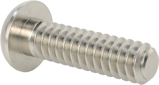 Yüksek Mukavemetli A286 Paslanmaz Çelik Düğme Başlı Torx Vida, 6-32 Diş, 1/2" Uzunluk