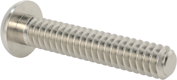 Yüksek Mukavemetli A286 Paslanmaz Çelik Düğme Başlı Torx Vida, 6-32 Diş, 3/4" Uzunluk