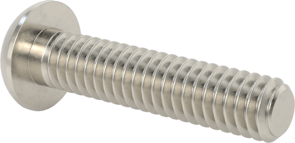 Yüksek Mukavemetli A286 Paslanmaz Çelik Düğme Başlı Torx Vida, 8-32 Diş, 3/4" Uzunluk