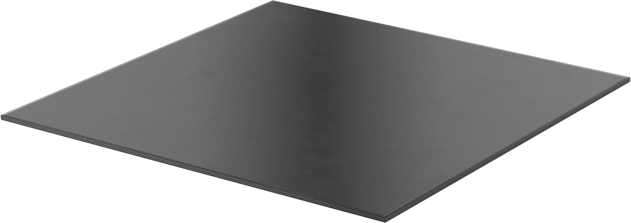 Kumaş Takviyeli Aşınmaya Dayanıklı SBR Kauçuk, Yüksek Mukavemetli, 12“ x 12” x 1/8" Levha