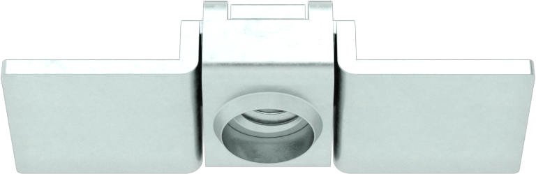 Hizalama Kaynak Somunu, Çinko Kaplı Çelik Somun, Çelik Tutucu ile, 1/4"-20 Diş Boyutu