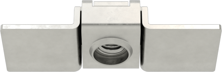 Hizalama Kaynak Somunu, Çelik Somun ve Tutucu, M5 x 0,8 mm Diş Boyutu