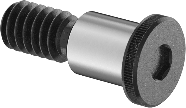 Ultra Düşük Profilli Omuz Vidası, 5/16" Omuz Çapı, 3/8" Omuz Uzunluğu, 1/4"-20 Diş