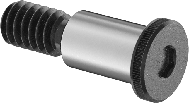 Ultra Düşük Profilli Omuz Vidası, 5/16" Omuz Çapı, 1/2" Omuz Uzunluğu, 1/4"-20 Diş