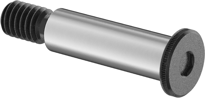 Ultra Düşük Profilli Omuz Vidası, 3/8" Omuz Çapı, 1-1/4" Omuz Uzunluğu, 5/16"-18 Diş