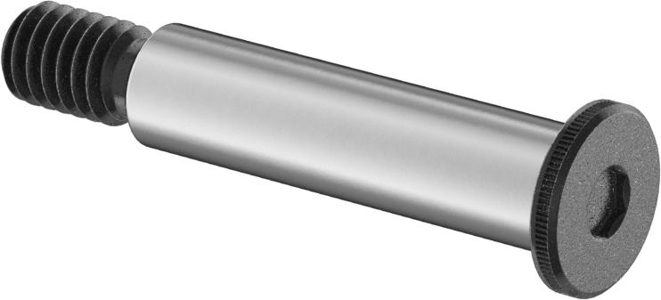 Ultra Düşük Profilli Omuz Vidası, 3/8" Omuz Çapı, 1-1/2" Omuz Uzunluğu, 5/16"-18 Diş