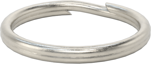 18-8 Paslanmaz Çelik Yarı Halka, 1-3/32" OD, 59/64" ID, 1/8" Kalınlık