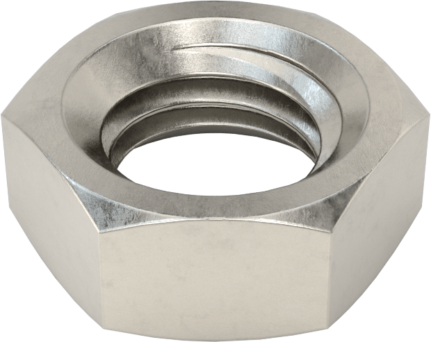 18-8 Paslanmaz Çelik JIS Altıgen Somun, M12 x 1,75 mm Dişli Boyutu