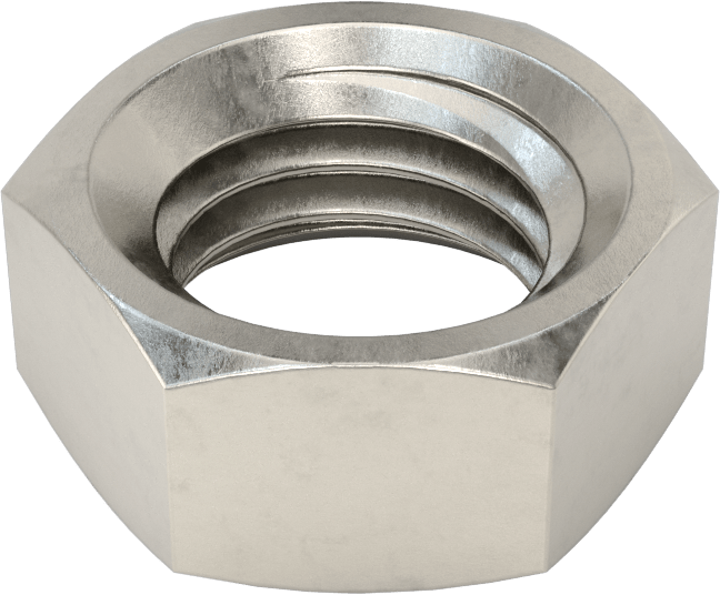 18-8 Paslanmaz Çelik JIS Altıgen Somun, M18 x 2,5 mm Diş Boyutu