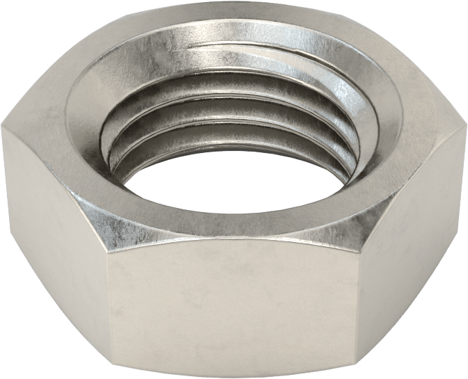 18-8 Paslanmaz Çelik JIS Altıgen Somun, M22 x 2,5 mm Diş Boyutu