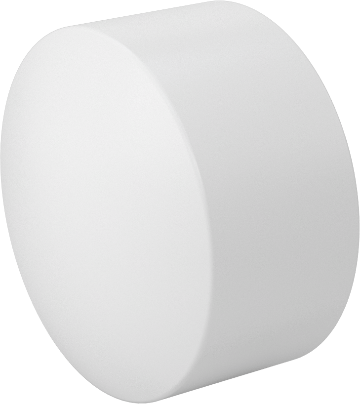 Drenaj için Yeraltı PVC Bağlantı Parçası, Atık ve Havalandırma, Kapak, Anma Ölçüsü 6, 6-9/32" Boru Dış Çapı için, Dişli Soket Bağlantısı