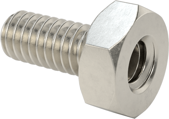 Erkek-Dişi Dişli Altıgen Ara Parça, 18-8 Paslanmaz Çelik, 5/16" Altıgen Boyut, 1/8" Uzunluk, 8-32 ila 8-32 Diş