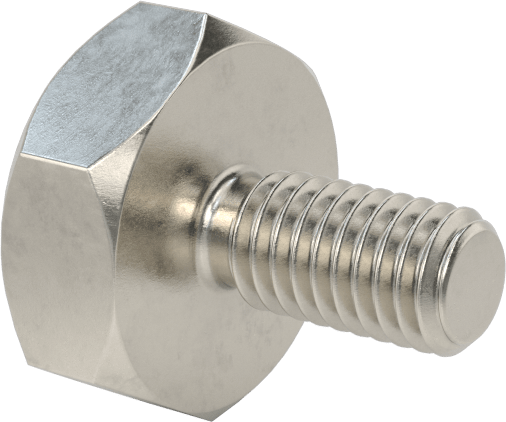 Erkek-Dişi Dişli Altıgen Ara Parça, 18-8 Paslanmaz Çelik, 1/2" Altıgen Boyutu, 3/16" Uzunluk, 10-32'den 10-32'ye Diş
